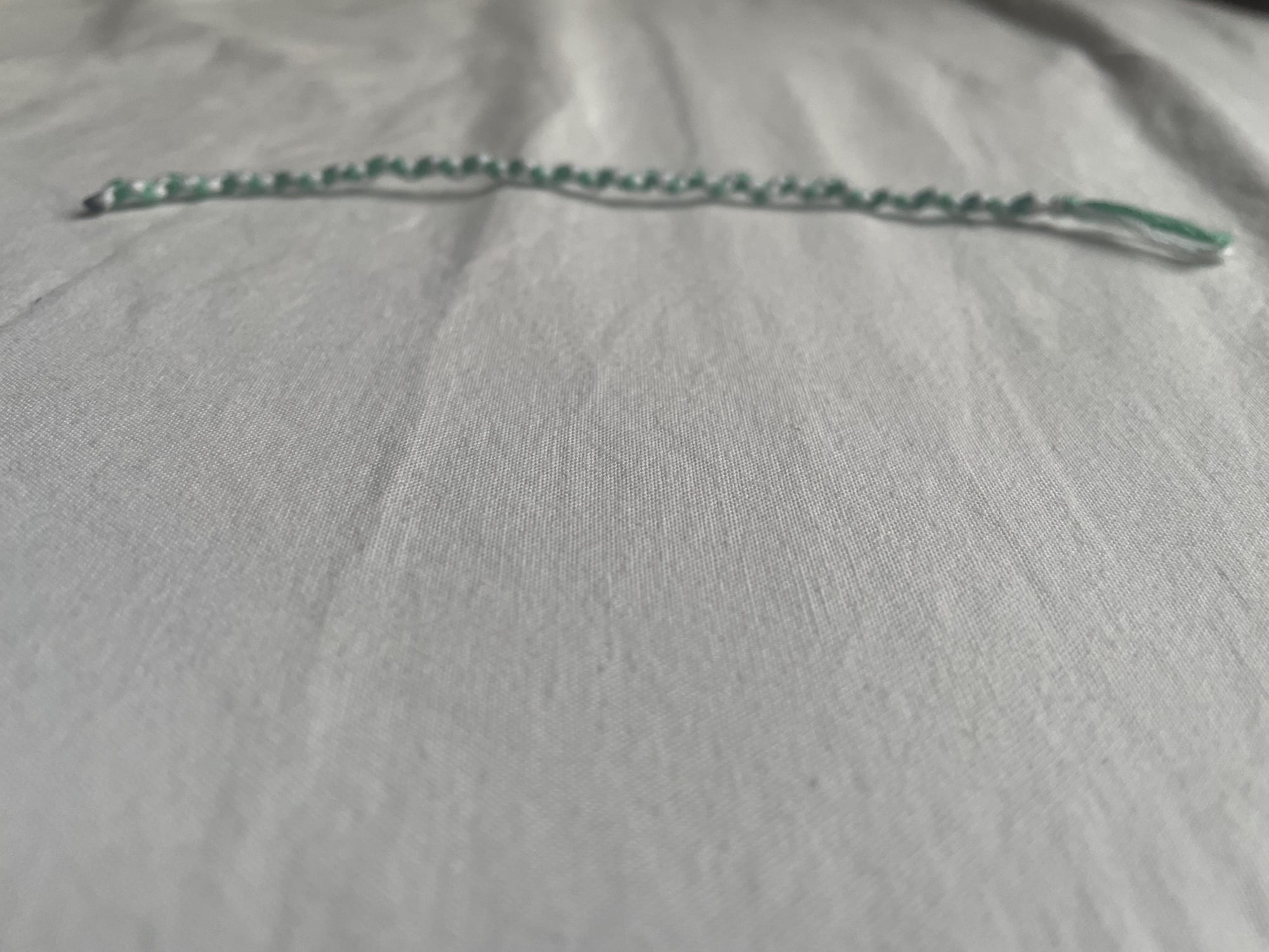 Bracelet brésilien , corail (turquoise)
